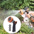 thumbnail image 3 of Boquilla para manguera de jardín con 8 patrones de rociado ajustables para regar plantas de césped con almohadilla de inserción Sunnimix Aerosol de riego, 3 of 8