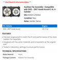 thumbnail image 2 of Auxiliary Fan Assembly - Compatible with 2003 - 2007 Honda Accord 2.4L 4-Cylinder 2004 2005 2006, 2 of 2