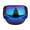 B, variant on Motorcycle Helmets Shield Windproof Lens PC Goggles Bubble Lens Open Face Helmets Lens Scratch Resistant