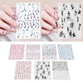 thumbnail image 4 of Nail Art Sticker, Flame Nail Stickers Artistical Innocuous Exquisite  For Manicure, 4 of 8