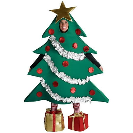 Christmas Tree Men's Adult Costume, One Size,