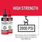 J-B Weld Clear Weld Professional Size 8 oz Hardware Clear
