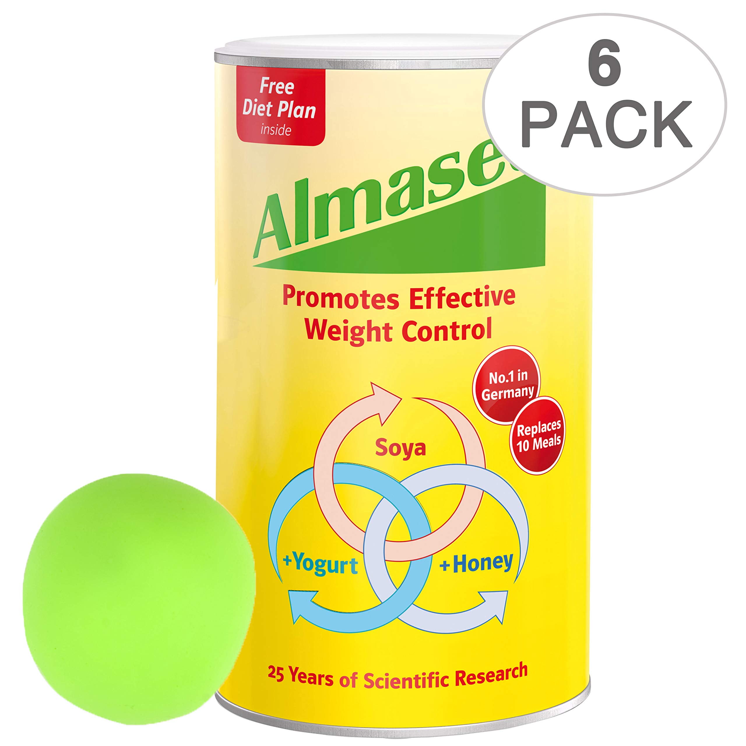 Almased Meal Replacement Shake Soy Protein Powder for Weight Loss