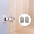 thumbnail image 3 of 2pcs girando la puerta ajustable de la puerta de la bisagra oculta de la bisagra desplegable, 3 of 7