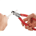 thumbnail image 3 of Milwaukee Tool 8" Comfort Grip Diagonal Cutting Pliers, 3 of 6