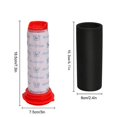 thumbnail image 3 of Paquete de 4 filtros de espuma YONGSHENG y herramienta de filtro de varilla Compatible con Bosch 754176 754175 Bch6, 3 of 5