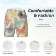 thumbnail image 5 of Balery Butterfly Mens Swim Trunks Swim Shorts for Men Quick Dry Inseam Beach Shorts with Compression Liner Pocket-3X-Large, 5 of 9