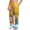 thumbnail image 5 of Cauagu Animals on Noah's Ark1 Mens Pajama Pants Sleep & Lounge Pants,PJ Bottoms with Pockets-X-Large, 5 of 7