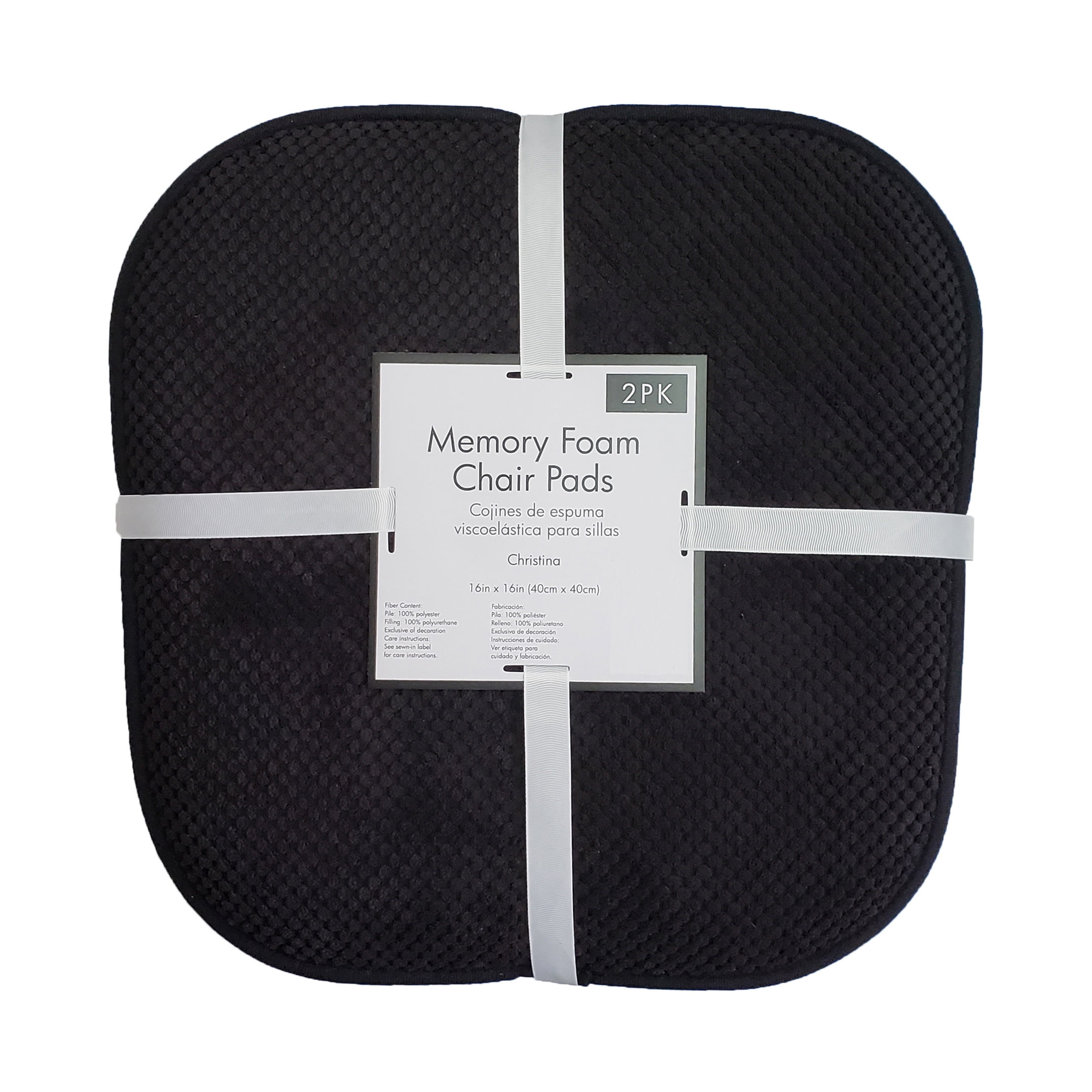 Soft Chair Pads Cushions with NonSkid Backing for Kitchen Office