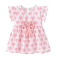 thumbnail image 1 of KYAIGUO Robe Sans Manches pour Bébé Fille Robe d'Été Décontractée Robe de Princesse Jupe à Volants 1-4T, 1 of 8
