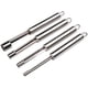 thumbnail image 1 of Conjunto de dispositivos desnucleares 4 piezas de acero inoxidable Cherry Pitter Apple Corer Set Core Remover Tool para Apple, Pear, Cherry, Jujube, Pineapple, Red Dates Fason WMPH-435, 1 of 6