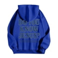 thumbnail image 5 of MHFRRA ¿conoces El Suéter con Capucha y Bolsillo de Manga Larga con Estampado de Coco de Color Sólido para Otoño E Invierno para Hombre y Mujer? Azul, 5 of 5