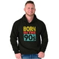 thumbnail image 5 of Vintage Distressed Born in the 90s Hoodie Sweatshirt Women Men Brisco Brands X, 5 of 6