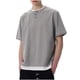 thumbnail image 2 of pstuiky camisetas camisas para hombre, Blusas/camisetas casuales de verano para hombre, de color liso y cuello redondo camisetas de hombre xxl, 2 of 5