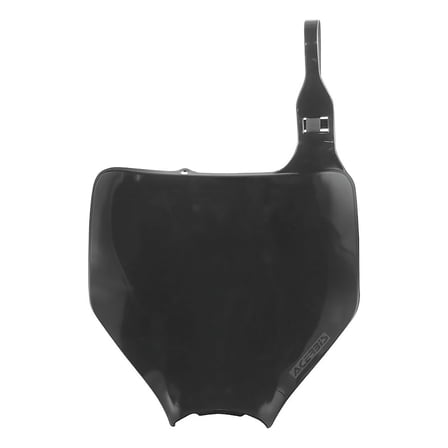 Acerbis Front Number Plate Black for Kawasaki KX125 2003-2005