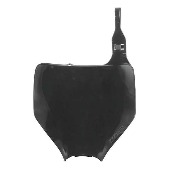 Acerbis Front Number Plate Black for Kawasaki KX250 2003-2007