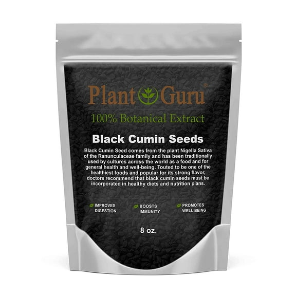 Black Cumin Seeds Whole 8 oz. - Nigella Sativa - Kalonji 100% Pure Natural Herb Spice.