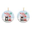 thumbnail image 1 of Adornos para árboles de Navidad Decoraciones para habitaciones Colgante de material de madera de 8 cm Wmkox8yii gf5849, 1 of 1