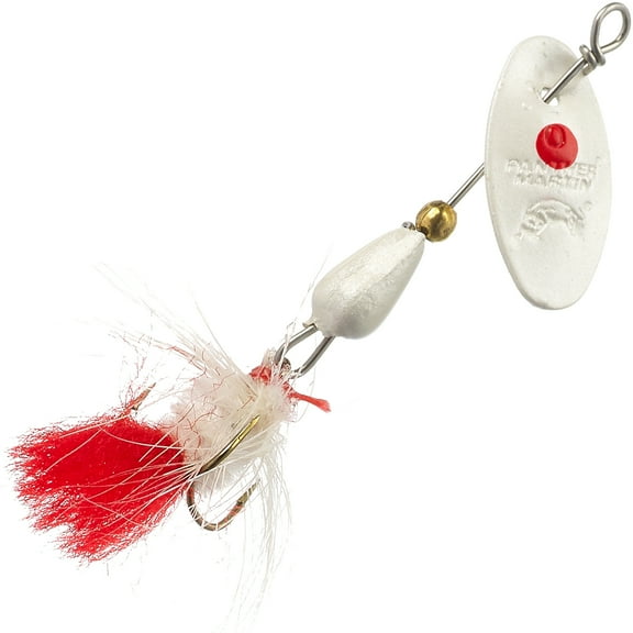 Panther Martin PMMF_0M_AB MiniFly Teardrop Spinners Fishing Lure - Albino - 0M (1/48 oz)