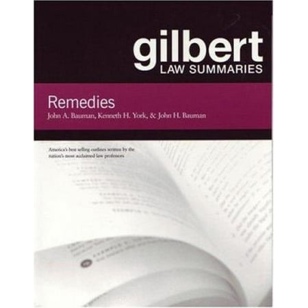 Pre-Owned Gilbert Law Summaries on Remedies (Paperback) 0314143491 9780314143495