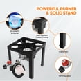 thumbnail image 4 of Kit de freidora de pavo y pescado ROVSUN 30QT con propano de 55,000 BTU, 4 of 9