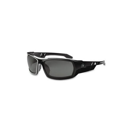

Ergodyne Skullerz Fog-Off Smoke Lens Safety Glasses Durable Flexible Non-slip Scratch Resistant Anti-fog Perspiration Resistant - Ultraviolet Protection - Polycarbonate Lens Nylon Frame Polycar