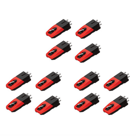 12 Pcs Turntable Replacement Stylus Needles Turntable for LP Ion Phonograph Record Player Special Stylus Needle