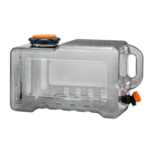 Contenedor de agua portátil con grifo, duradero, multiusos, tipo cubo/tanque de agua 25 litros