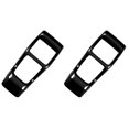 thumbnail image 1 of 2x Car Glossy Black Rear Condition Vent Outlet Frame Anti-kick Panel Cover Trim For Vezel -v 2021 2, 1 of 5