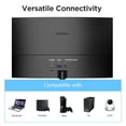 thumbnail image 5 of KOORUI 27" FHD 1080P Curved Monitor, 75Hz Computer PC Monitor with Power Adapter & HDMI Cable, Black, 5 of 12