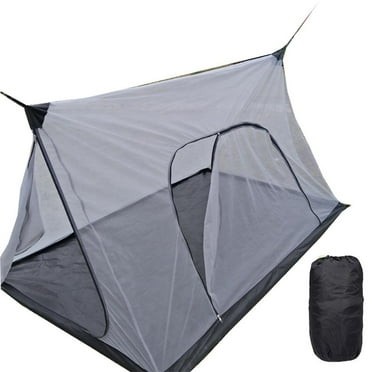 Portable Camping Tent Mosquito Net A-shaped Ultralight Tent Mesh Summer K1N1