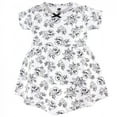 thumbnail image 2 of Hudson Baby Infant and Toddler Girl Cotton Short-Sleeve Dresses 2pk, Toile, 2 Toddler, 2 of 3