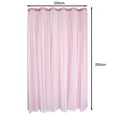 thumbnail image 2 of simhoa 2-in-1 Curtain Window Blinds Drape with Grommets Top 200x250cm-Pink, 2 of 6