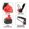 thumbnail image 3 of Scie à Chaîne Électrique Mini Sans Fil Rechargeable Scie pour Menuiserie Scie Électrique à une Main, 3 of 3