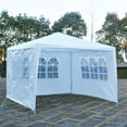 thumbnail image 2 of Zimtown 10'x 10' Third generation Heavy duty Gazebo Canopy Outdoor Party Wedding Tent, 2 of 8