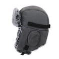 thumbnail image 1 of Naiovety Sombrero de bombardero de invierno para hombres y mujeres, casco para mantener el calor, forro de felpa grueso para esquiar, sombreros Suministros térmicos azul marino, 1 of 6