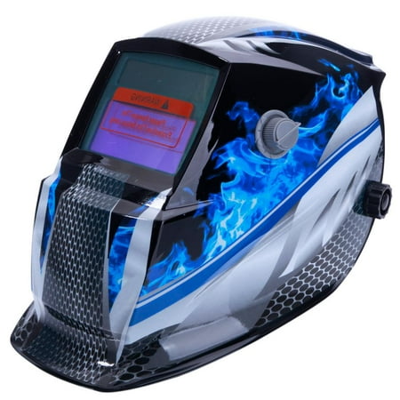 Ktaxon Pro Solar Auto Darkening Welding Helmet Tig Mask Grinding Welder Protective Gear with 2 Baffles for