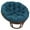 Indigo, variant on 44-inch Solid Twill Papasan Cushion (Fits 42-inch Papasan Frame) - Indigo