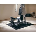 thumbnail image 3 of SuperMats - Gym Mat - Super Heavy Duty Quality - Commercial Grade Solid Vinyl - Home Gym Mat, Black, 50 In. x 60 In., 3 of 4