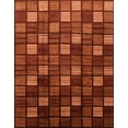 thumbnail image 1 of Ahgly Company Machine Washable Indoor Rectangle Abstract Orange Red Area Rugs, 5' x 8', 1 of 7