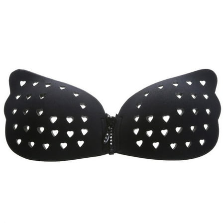 

Umitay Women s Sticky Boobs Breast Lift Silicone Push Up Hollow Out tempting Bra