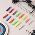 thumbnail image 4 of Uxcell Archery Arrows Nocks, Arrow Shaft Plastic Nocks Replacement Archery Arrows Tail Accessory 24 Pack Inside Diameter 4.2 mm Clear Red - for (Hunting/Shooting/Compound/Recurve Bow), 4 of 7