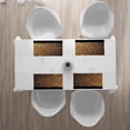 thumbnail image 3 of Ambesonne Earth Tones Place Mats Set of 4, Mosaic of Squares, Standard Size, Multicolor, 3 of 4