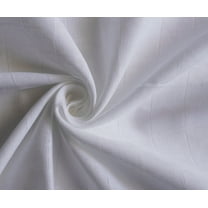 Soimoi White 100% Cotton Double Muslin Fabric - 46 Inch Wide x 20 Yards | Soft, Breathable & Versatile Material for Baby Clothing, Swaddles, Apparel & Crafts