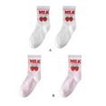 thumbnail image 4 of Calcetines divertidos Sonducket 10 pares Color crema caramelo leche fresa, 4 of 6