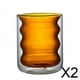 thumbnail image 1 of Taza de café,Taza de café de vidrio de borosilicato de doble pared,Taza de vidrio de doble pared resistente al calor,Taza de vidrio de 200 ml Taza de té y café Boca redonda,Taza de vidrio, 1 of 8