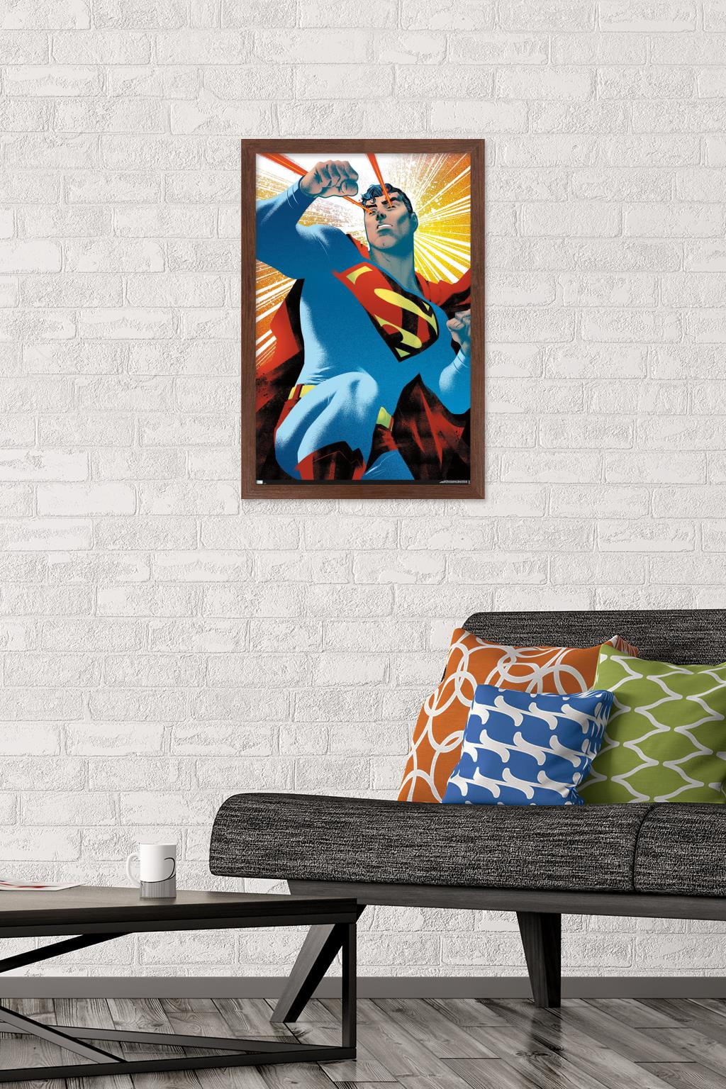 DC Comics - Superman - Action Comics #1009 Variant Wall Poster, 14.725" x 22.375" Framed