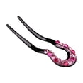 thumbnail image 2 of French Hair Pins for Women - Large U-Shaped Thick Hair Clips with Hair Fork & Sticks, Sparkling Jewelry for French Buns, Vintage Hair Accessories for Weddings, Parties, and Daily U Makeup Organizers, 2 of 9