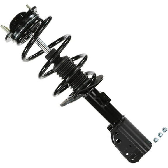 Detroit Axle - Front Strut for 13-17 Chevy Traverse Buick Enclave 13-16 GMC Acadia 17 Acadia Limited, Strut with Coil Spring Assembly Replacement