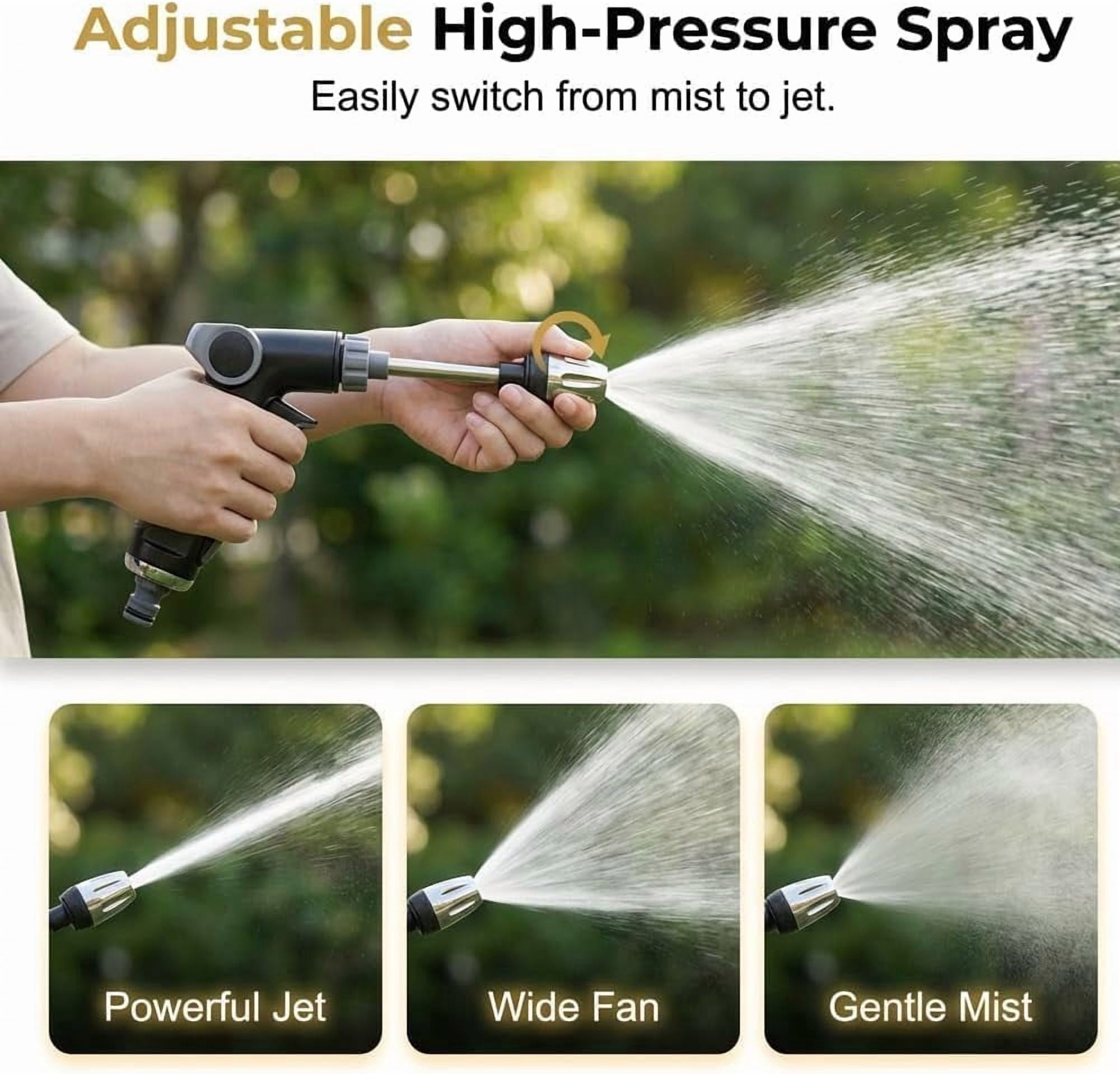 Handheld Cordless Pressure Washer, 360° Rotating Nozzle , Stainless Steel Portable Power Washer with Foam Cannon for Car Driveway Patio Outdoor Cleaning(k)
